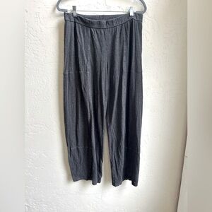 Eileen fisher organic pull on wide leg pants size small. Laganlook minimalist